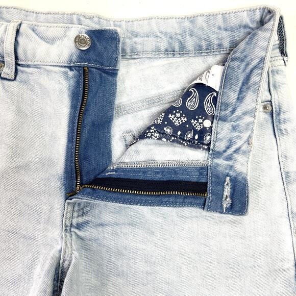 Old Navy‎ OG Shorts Womens Size 12 Light Wash Denim Summer Boho Festival Beach - Picture 7 of 11